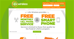 Desktop Screenshot of lifewireless.com